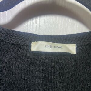 The Row Classic Black Knit Top